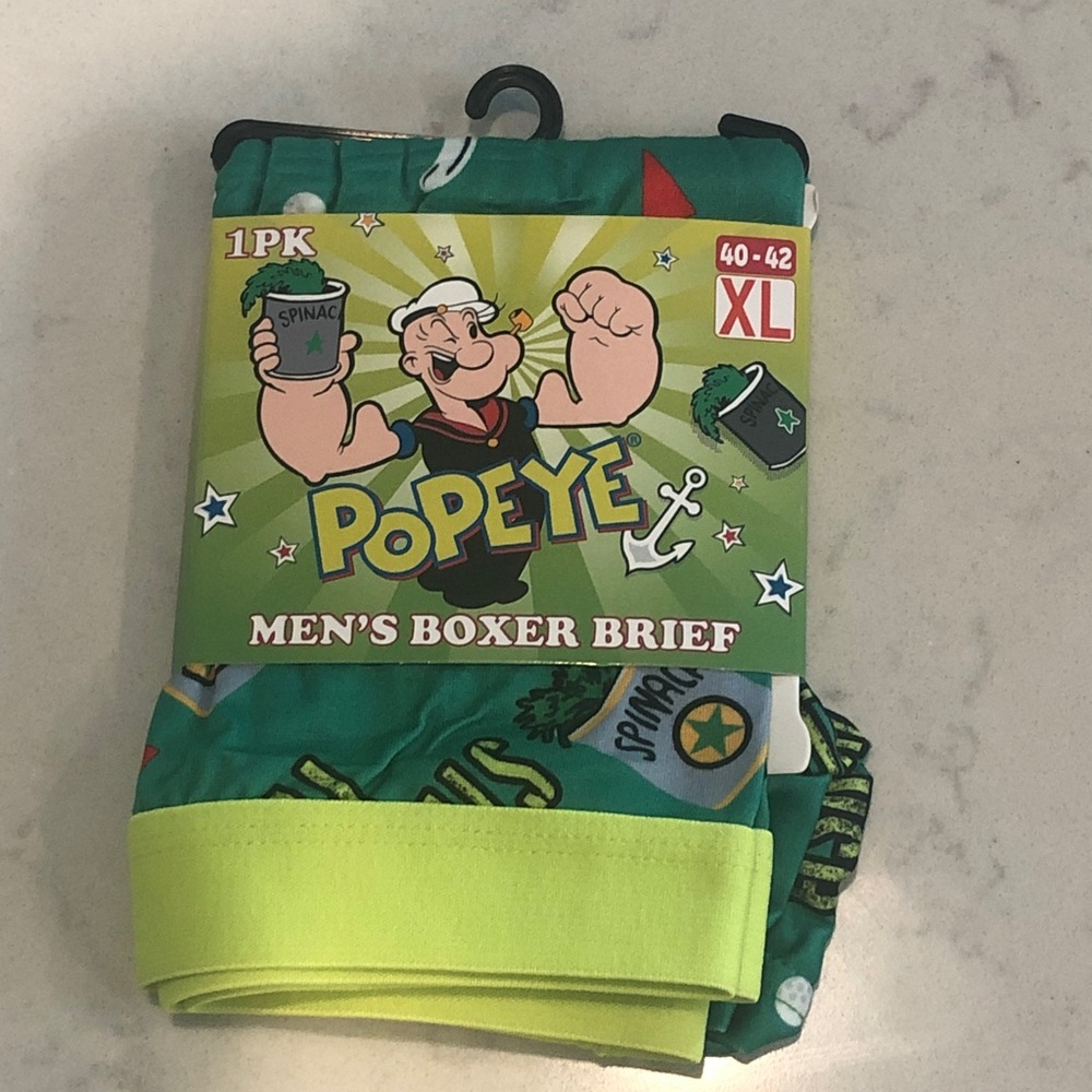 Popeye Boxer Briefs- Golfing